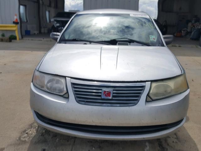 1G8AJ55F26Z150508 - 2006 SATURN ION LEVEL SILVER photo 9