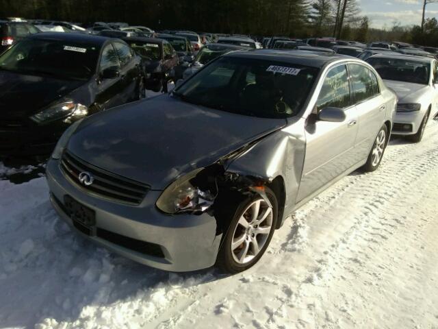 JNKCV51FX6M609112 - 2006 INFINITI G35 GRAY photo 2