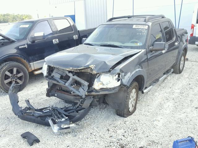 1FMEU31K07UB42343 - 2007 FORD EXPLORER S GRAY photo 2