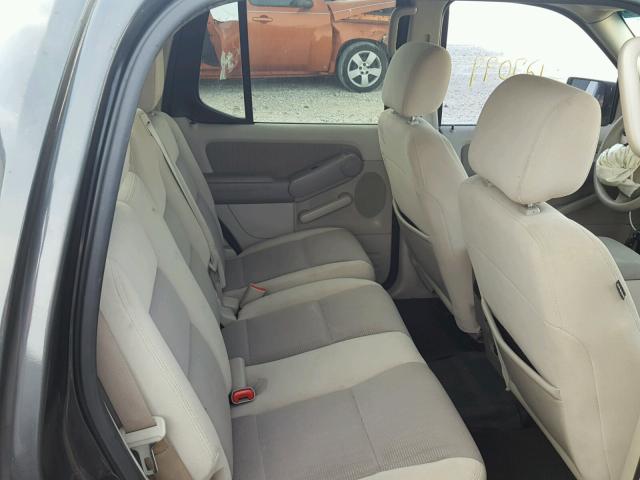 1FMEU31K07UB42343 - 2007 FORD EXPLORER S GRAY photo 6