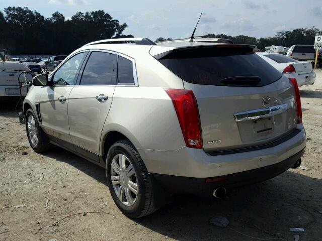 3GYFNCE35DS649611 - 2013 CADILLAC SRX LUXURY GOLD photo 3