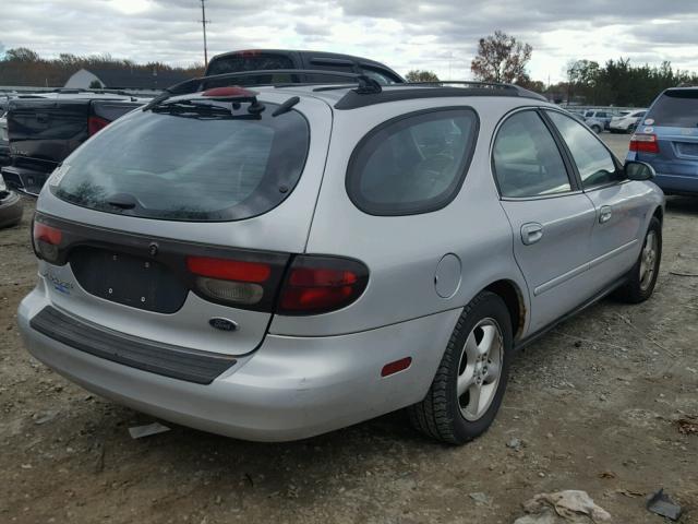 1FAFP58S11A293224 - 2001 FORD TAURUS SE SILVER photo 4