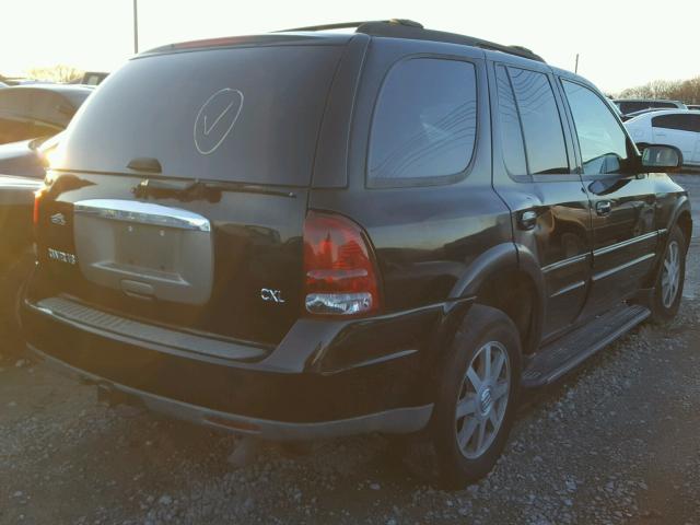 5GAES13P542218753 - 2004 BUICK RAINIER BLACK photo 4