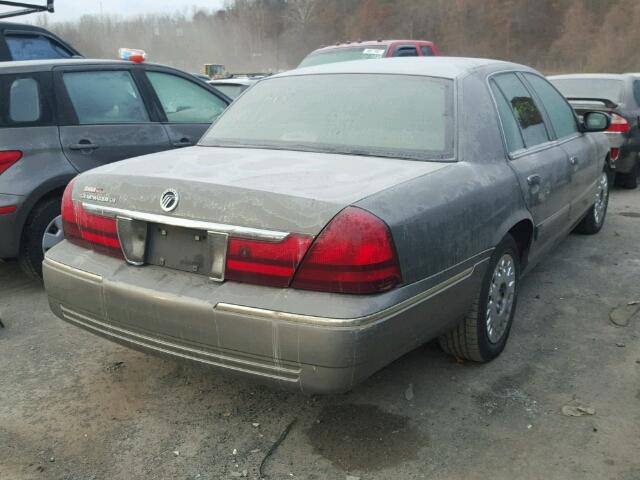 2MEFM74W54X631466 - 2004 MERCURY GRAND MARQ GRAY photo 4