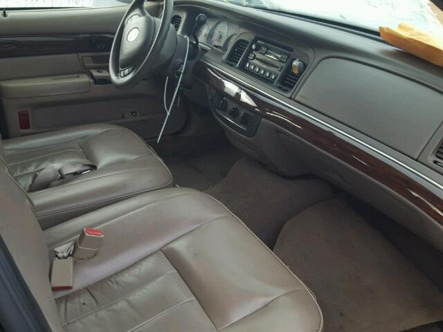 2MEFM74W54X631466 - 2004 MERCURY GRAND MARQ GRAY photo 5