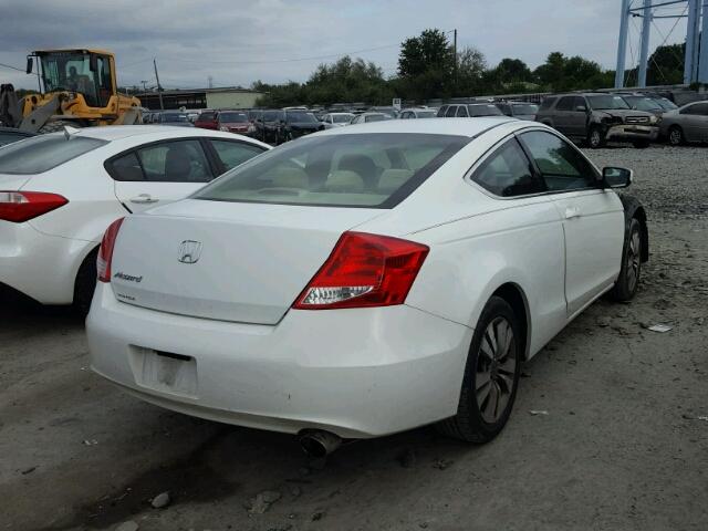 1HGCS1B30BA013673 - 2011 HONDA ACCORD LX- WHITE photo 4