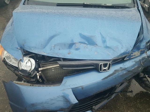 2HGFG12878H543935 - 2008 HONDA CIVIC EX 蓝色 照片 7