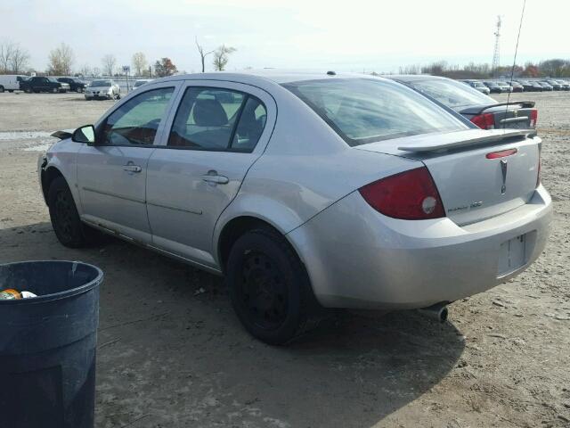 1G2AL55F477303620 - 2007 PONTIAC G5 SE SILVER photo 3