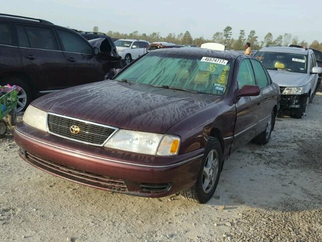 4T1BF18B0WU254355 - 1998 TOYOTA AVALON XL MAROON photo 2