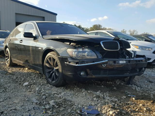 WBAHN83538DT83976 - 2008 BMW 750 LI BLACK photo 1