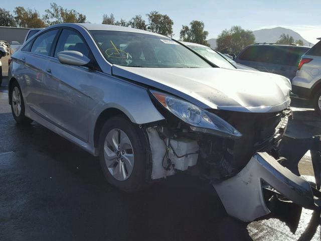 5NPEB4AC4EH829292 - 2014 HYUNDAI SONATA GLS SILVER photo 1