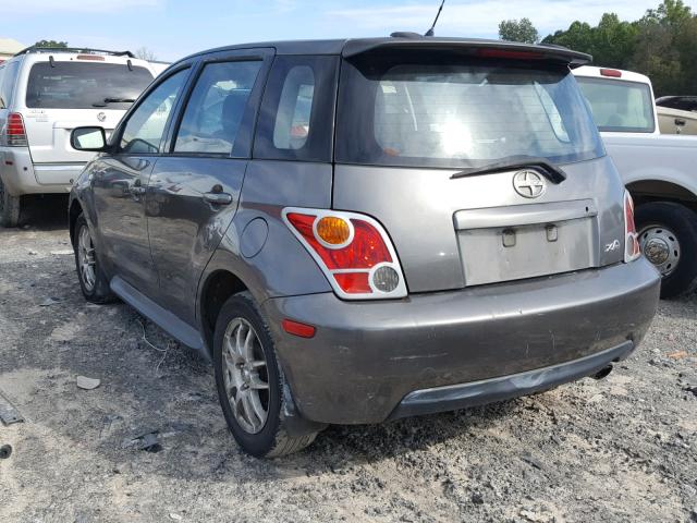 JTKKT624640070877 - 2004 TOYOTA SCION XA ნაცრისფერი ფოტო 3