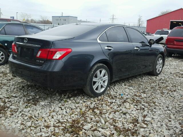 JTHBJ46G682183467 - 2008 LEXUS ES 350 GRAY photo 4