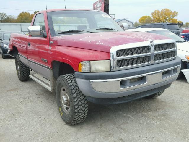 1B7KF26C6RS526526 - 1994 DODGE RAM 2500 RED photo 1