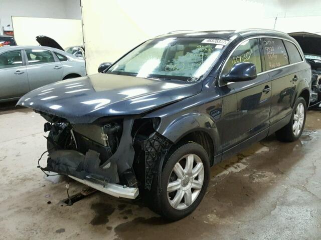 WA1BY74L57D052493 - 2007 AUDI Q7 3.6 QUA BLUE photo 2