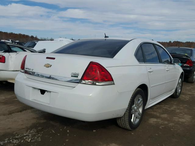 2G1WB5EK6B1321536 - 2011 CHEVROLET IMPALA LT WHITE photo 4