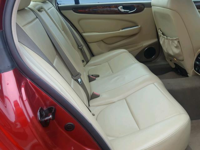 SAJWA79C15SG37914 - 2005 JAGUAR XJ8 RED photo 6