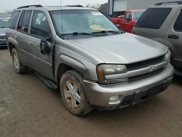 1GNDT13SX22270749 - 2002 CHEVROLET TRAILBLAZE GOLD photo 1