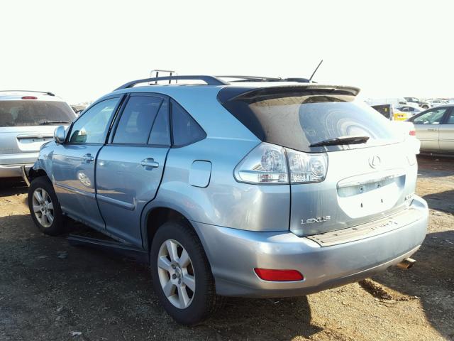 2T2HA31U35C040858 - 2005 LEXUS RX 330 BLUE photo 3