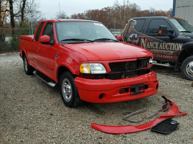 2FTRX172X3CB13838 - 2003 FORD F150 RED photo 1