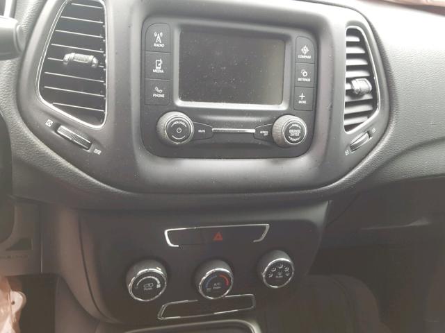 3C4NJCABXJT102527 - 2018 JEEP COMPASS SP 红色 照片 9