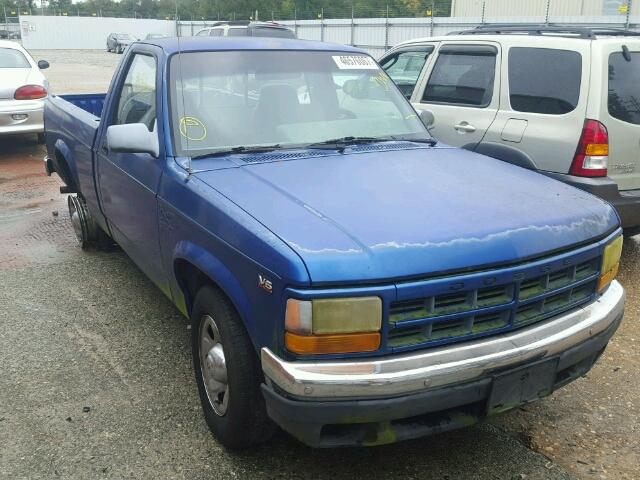 1B7FL26X7RW108997 - 1994 DODGE DAKOTA BLUE photo 1