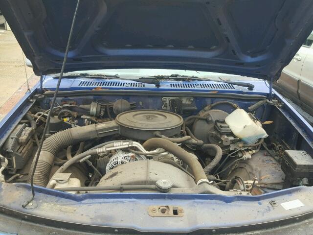 1B7FL26X7RW108997 - 1994 DODGE DAKOTA BLUE photo 7