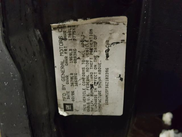 1G8AN15F56Z182396 - 2006 SATURN ION LEVEL 灰色 照片 10