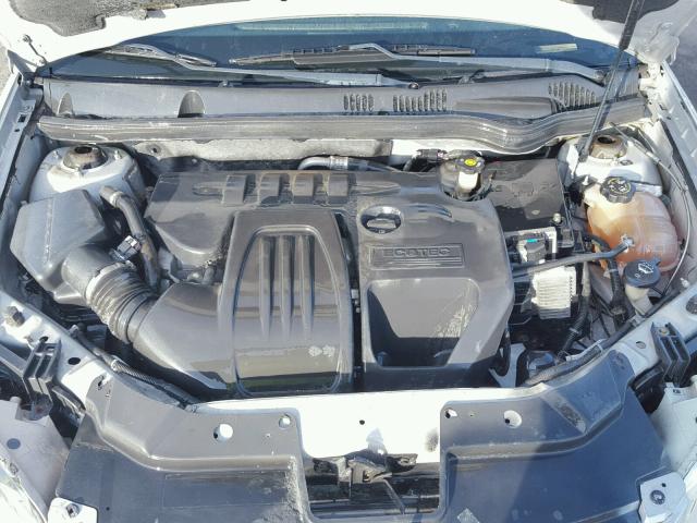 1G1AK18F287269870 - 2008 CHEVROLET COBALT LS GRAY photo 7