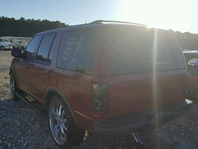 1FMRU15W51LA58518 - 2001 FORD EXPEDITION RED photo 3