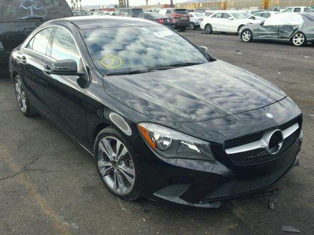 WDDSJ4EB8EN038843 - 2014 MERCEDES-BENZ CLA BLACK photo 1