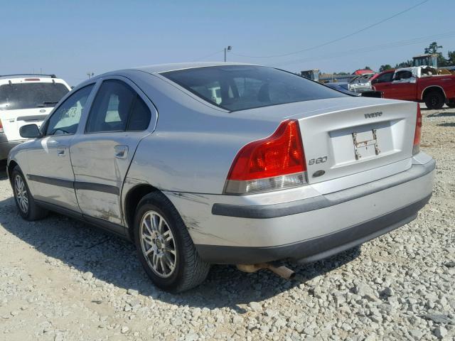 YV1RS64A642344105 - 2004 VOLVO S60 SILVER photo 3