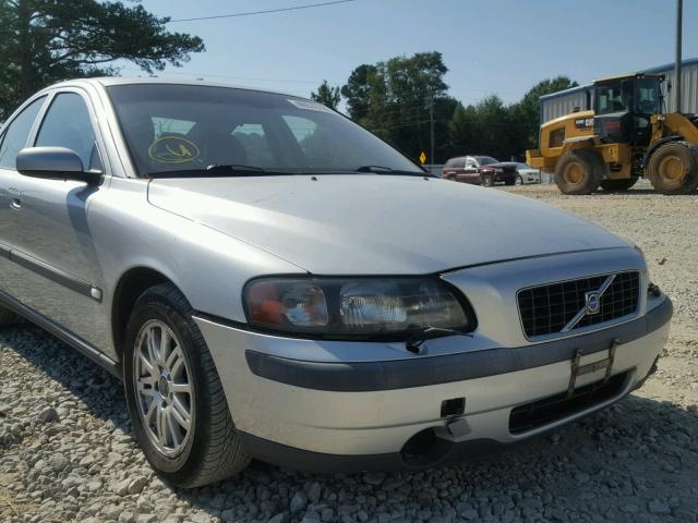 YV1RS64A642344105 - 2004 VOLVO S60 SILVER photo 9