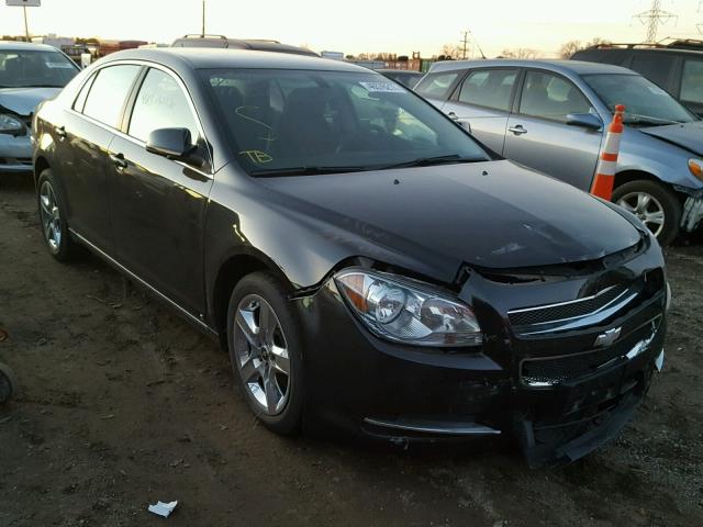 1G1ZH57B49F149020 - 2009 CHEVROLET MALIBU 1LT BLACK photo 1