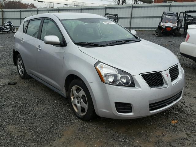 5Y2SP67869Z405937 - 2009 PONTIAC VIBE SILVER photo 1