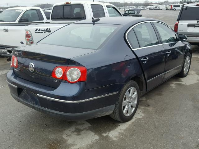 WVWAK73C46P132336 - 2006 VOLKSWAGEN PASSAT BLUE photo 4