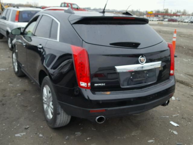 3GYFNAEY7AS630781 - 2010 CADILLAC SRX LUXURY BLACK photo 3