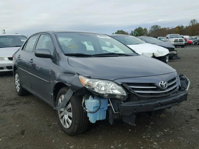 2T1BU4EE5DC969233 - 2013 TOYOTA COROLLA BA CHARCOAL photo 1