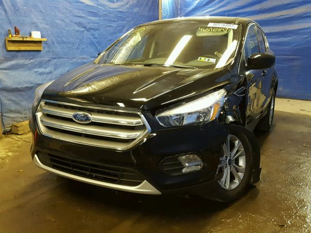 1FMCU9GD5HUE89512 - 2017 FORD ESCAPE SE BLACK photo 2