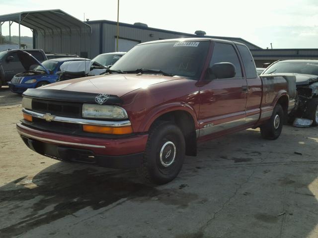 1GCCS19WX28126116 - 2002 CHEVROLET S TRUCK S1 RED photo 2