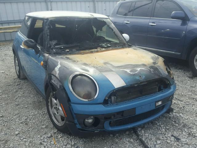 WMWMF33508TT64497 - 2008 MINI COOPER BLUE photo 1