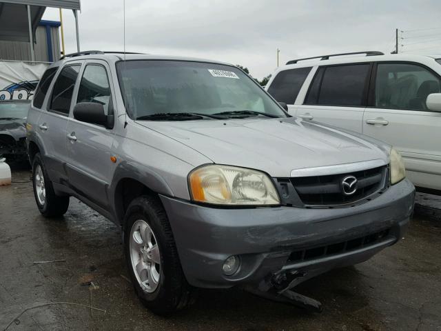 4F2YU09122KM39906 - 2002 MAZDA TRIBUTE LX SILVER photo 1