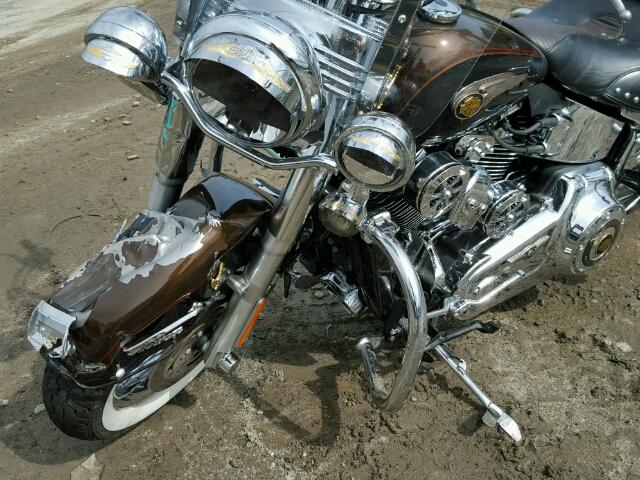 1HD1BWV28DB024132 - 2013 HARLEY-DAVIDSON FLSTC HERI BROWN photo 9