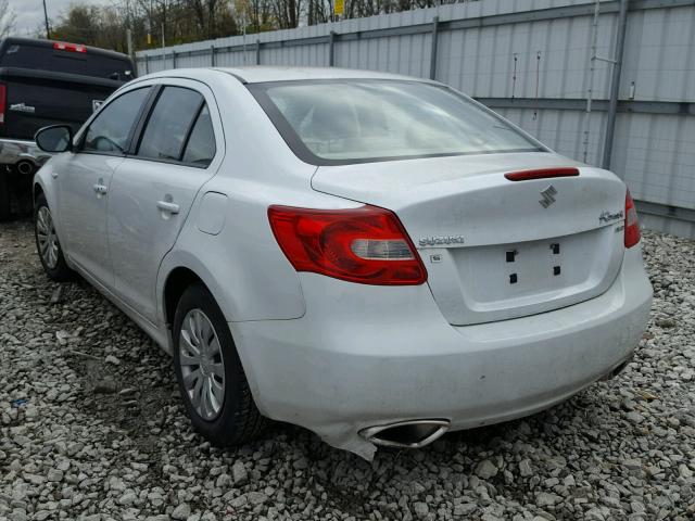 JS2RF9A14C6100241 - 2012 SUZUKI KIZASHI S WHITE photo 3