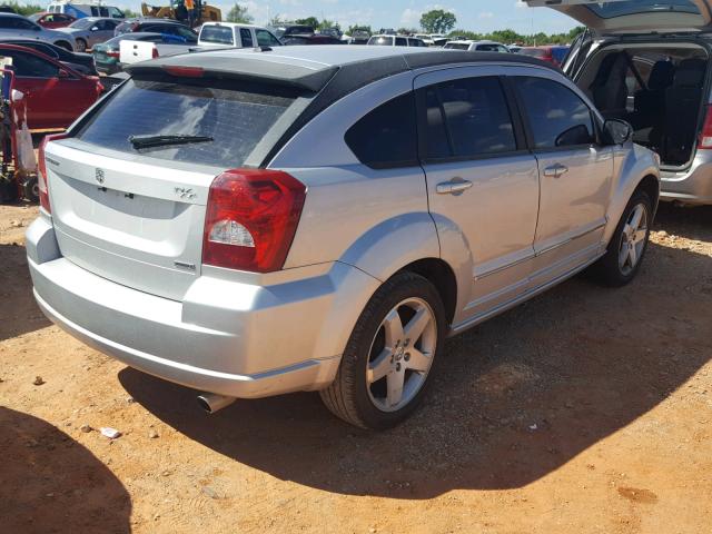 1B3HE78K67D283222 - 2007 DODGE CALIBER R/ SILVER photo 4