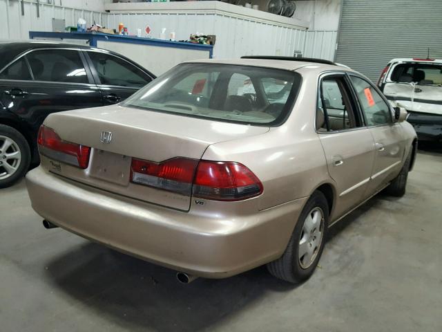 1HGCG165X1A023235 - 2001 HONDA ACCORD EX GOLD photo 4