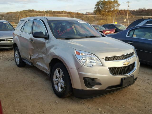 1GNFLEEK1FZ133080 - 2015 CHEVROLET EQUINOX LS SILVER photo 1