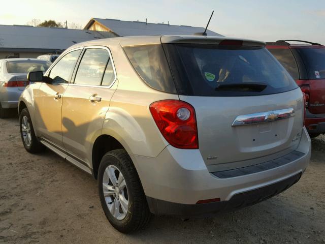 1GNFLEEK1FZ133080 - 2015 CHEVROLET EQUINOX LS SILVER photo 3