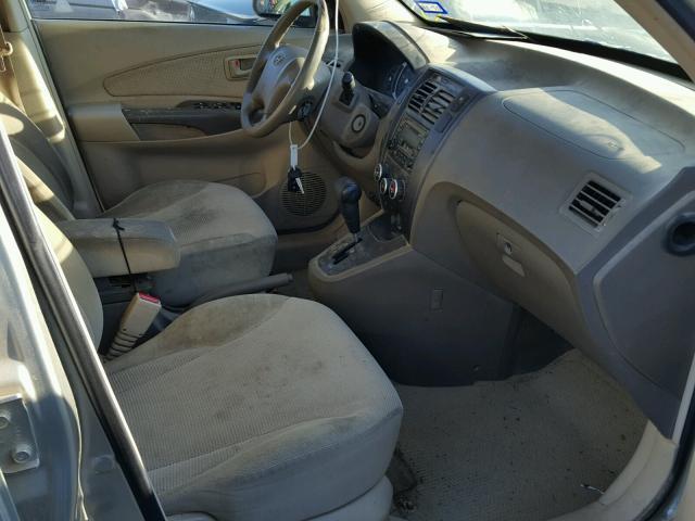 KM8JM12B57U649756 - 2007 HYUNDAI TUCSON GLS TAN photo 5