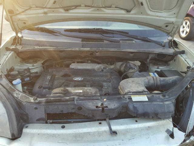 KM8JM12B57U649756 - 2007 HYUNDAI TUCSON GLS TAN photo 7